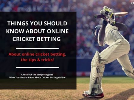 What You Should Know About Cricket Betting Online
